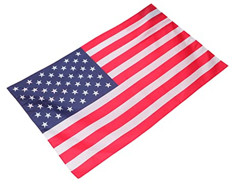 OFFSCH American Flag Cape for Sports Events Wearable National Flag Outfit Cheering Prop for Parties Parades Festivals Comfortable Design Cape for Patriotic Celebrations