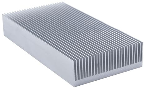 SOEWGAIJI L'alluminio di Alto Potere 160x80x26.9mm ha sporto Il dissipatore di Calore for Il Raffreddamento elettronico del chipset di IC LED