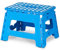 Folding Lightweight Step Stool, Heavy Duty Foldable Plastic Stepping Stool for Kids, Adults, Non Slip Sturdy Stools for Kitchen,Bathroom,Camping and Garden, Stools To Sit on