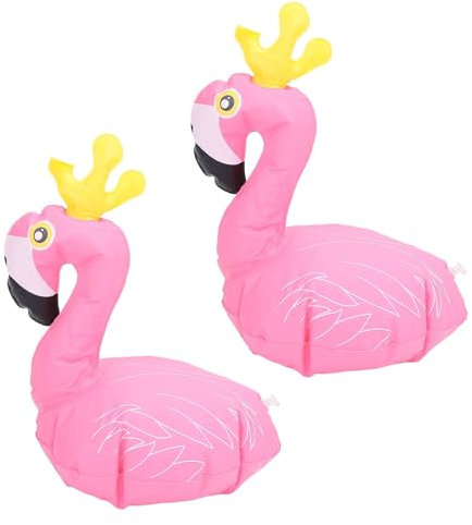SIXRUN Flamingo Pool Light, 2 Pièces Lampes Solaires de Piscine Flamingo 16 Couleurs IP68 Lumières de Piscine Flottantes étanches avec Télécommande pour Piscine Extérieure