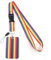 Regenbogen-Schlüsselband – Regenbogen-Pride-Lanyard, Pride-Schlüsselband für Erwachsene und Kinder, Ausweis, Arbeitskarten, Kreditkartenhalter, LGBT-Schlüsselband für Schlüssel, LGBT-Geschenke für