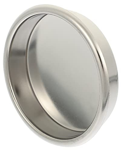 LABRIMP 58 Mm Kaffeefilter Espressomaschine Schüssel Blindscheibe Für Kaffeemaschine Cold Brew Kaffeemaschine Filter Für Espressomaschine Praktischer Espressofilter Rostfreier Stahl Silver