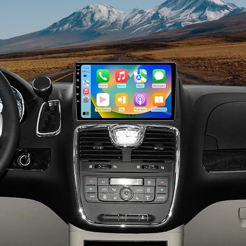 Radio estéreo de coche para Dodge Grand Caravan 2011-2020 Chrysler Town & Country 2012-2016,
