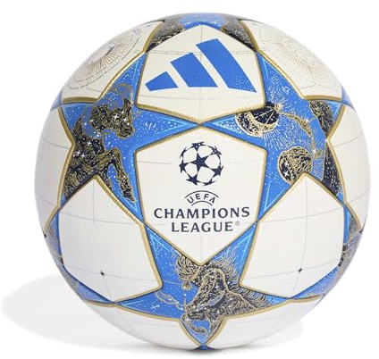 adidas UEFA Champions League Competition FIFA Quality Pro Ball JP1541, Unisex Footballs, White, 4 EU
