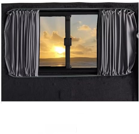 Auto Vorhang,Sichtschutz Auto Camping Universal Vorhang Camper RV Caravan Kit Passend Für Ford Volkswagen T5/T6 Auto Liefert(1Pc 70x39cm)