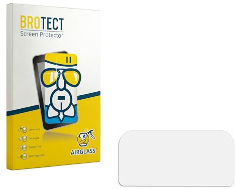 BROTECT Schutzglas für Casio Vintage Edgy CA-500 | Transparenter Displayschutz Made in Germany Schutzfolie Panzer Folie Glas 9H Anti-Fingerprint Einfache Montage Clear