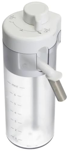 Coffee Machine Milk Pot, Compatible for Delonghi, ECAM 450.55 450.76 452.57 Cold Brew Milk Tank Box Accessories(White)