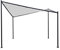 Walmdach Pavillon Orlando 3,5x3,5x2m Partyzelt Pavillion Dach weiss Stahlgestell