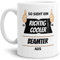Tassendruck Berufe-Tasse so Sieht EIN Richtig Cooler Beamter aus Weiss/Job/mit Spruch/Kollegen/Arbeit/Geschenk-Idee/Büro