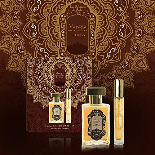 La Sultane de Saba - Ayurvedisches Parfüm-Set 50 ml + Zerstäuber 15 ml