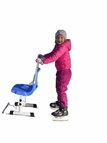 Skaterheld - Lernhilfe Schlittschuhlaufen, Eislaufen, Eishockey, Schlittschuh-Lernen (Grün)