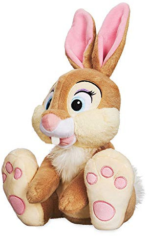 Disney Store Mittelgroßes Kuscheltier Fräulein Kaninchen, 35 cm / 13, kuscheliges Kaninchen aus „Bambi“, weicher Stoff mit Stickereien und Flauschigen Besätzen, für alle Altersstufen geeignet