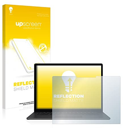upscreen Anti-Glare Screen Protector compatible with Microsoft Surface Laptop 4 15 – Protection Film Matte