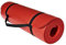 FiduSport Rutschfeste Yogamatte - Phthalatfreie, Gelenkschonende Sportmatte für Yoga, Pilates, Gym und Workout - Dünne, Bunte Fitnessmatte für Yoga und Gymnastik Matte (Rot)