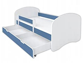 BDW Kinderbett Jugendbett mit Einer Schublade und Matratze || BESTPREIS ||