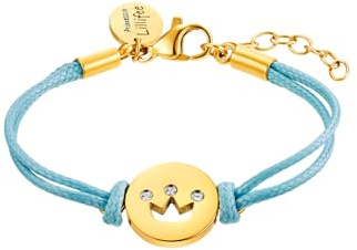 Prinzessin Lillifee Kette mit Anhänger Edelstahl Mädchen Kinder Halsschmuck, mit Zirkonia Synthetik, 35+3 cm, Silber, Herz, Kommt in Schmuck Geschenk Box, 2033998