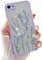ZTUOK Compatible with iPhone 6/6S for Women and Girls, Floral Pattern Slim Design Protective Hard PC Back with Soft Shockproof TPU Bumper Phone Case for iPhone 6/6S (Light Purple)