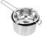 Olla Doble De Acero Inoxidable para Baño María, Recipiente De Fusión para Derretir Chocolate, Mantequilla, Queso Y Cera, Fácil De Limpiar con Mango Ergonómico