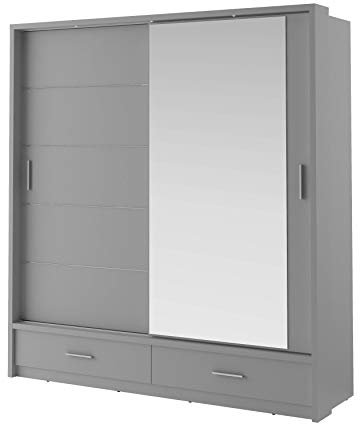 MINIO go for it - Schwebetürenschrank ERTA 5 200 cm Schrank mit LED