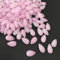 Wambere Lot de 200 perles en verre colorées de 8 mm - Perles en forme de goutte d'eau pour chaîne de téléphone portable, fabrication de colliers et travaux manuels - Rose D