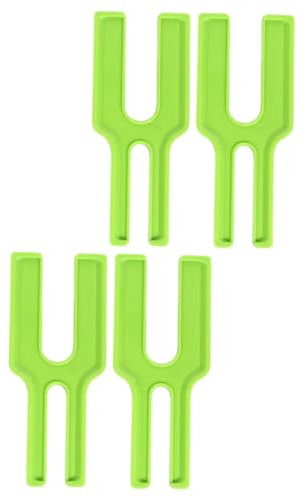 Lurrose 4 Wickelplatte Bastelnadeln-Kit Strickgabeln Strick-Bastelwerkzeug Häkelnadel Bausätze gewebtes Werkzeug Strickgabel-Kit Bommel Strickhaken Nähwerkzeuge Suite Plastik