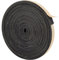 GORGECRAFT 10m*15mm*3mm Foam Insulation Tape Self Adhesive Black Soundproofing Weather Stripping Cooling Air Conditioning Seal Strip Weather Strip for Doors Windows Sports Equipments