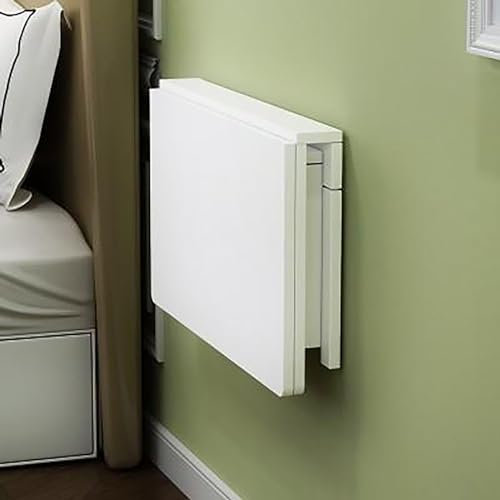 SDFVSDF Wandmontierter Klapptisch – Mehrzweck-Schreibtisch für kleine Räume – perfekt für Küche, Waschküche und Home Office – stabiles und stilvolles Design mit einfacher Installation