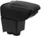 OYHCM Auto Armlehne kompatibel mit POLO VW Polo 9N 3 Armlehnen 2002-2009 Zwei Stauraum Armstütze Schwarz Faden Armauflage