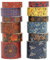 Songdao 12 Rollen Chinesischer Stil Washi Tape Set Dekorative Antik Masking Tapes Klebeband Bunt für Kunst, DIY Handwerk, Tagebuch, Planer, Scrapbook, Verpackung (Drifting on Azure Waves)