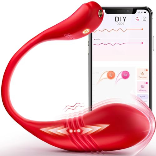 Cacuola Vibrator mit 9 Stoßfunktion Vibration für Frauen, Sex Toyset für Woman, Vibratorensets für Frauen, Sex Spielzeug für die Frau, Vibratoren Sexspielzeug, Bullet-Vibratoren & Vibrationseier