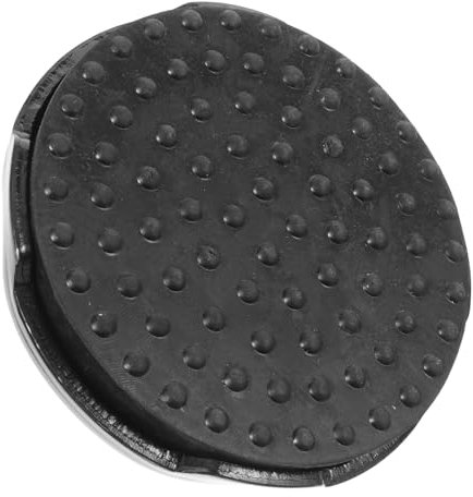 MERRYHAPY 1 Set Hydraulic Jack Mat Steel Jack Pads Black Hydraulic Jack Pad Adapter Bottle Jack Accessories