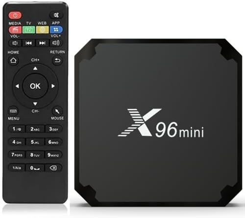 X96 Mini TV Box, Android 11.0 Boîte TV 2GB/16GB, Box Android TV 4K avec Amlogic S905W2 Quad-Core chipset 64 Bits WiFi 2.4G, 4K HD,H.265 by puersit