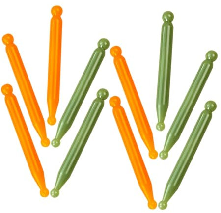 Didiseaon 10 Stück Sehnenstock fußmassage Nackenmassage Muskelentspannungsmassagestab Spa- rückenmassage Pflege Bahre Balsam handhaben Harzmassagewerkzeug tragbarer Massagestift