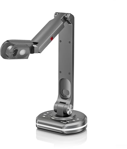 JOYUSING 4K Visualiseur de Documents et Caméra USB, 13 MP, Format A3, autofocus, Zoom, Microsoft Teams, Conforme OBS pour la démo en Direct, conférences Web, Cours à Distance