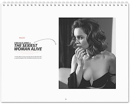 Emilia Clarke Vol.1-2027 Wall Calendar