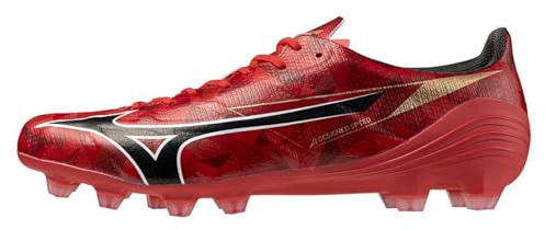 Mizuno Alpha II Pro FG P1GA256460, Men football boots, Red