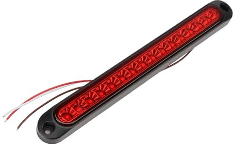 Générique Feu de frein Bandes 24 V 12 V pour pare-brise pour arrière de voiture, feu de freinage, clignotant, feux pour arrière, avertissement d'arrêt latéral, accessoires automobiles