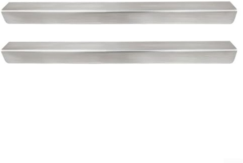 Schubladen-Abdeckleiste aus Edelstahl für Schranktüren und Schubladen mit sicherem Sitz (43,2 cm)