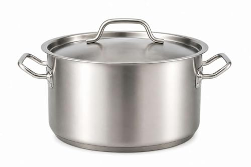 XXXL Edelstahl Kochtopf 60L/45L/32L Induktion Ø50cm/45cm/32cm Gastro & Großküche Cheffinger (Durchmesser 50 cm; Höhe 30 cm, 60, Liter)