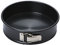 Circulon Ultimum 9 Inch Springform Cake Tins for Baking - Round Loose Bottom Cake Tin, Freezer and Dishwasher Safe Carbon Steel Bakeware, Black