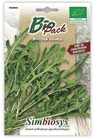 SEMENTI BIOLOGICHE PER ORTAGGI IN BUSTINA AD USO AMATORIALE (RUCOLA SELVATICA)
