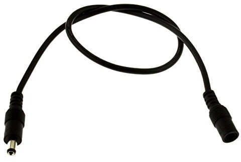 DC Verlängerung 5,5 x 2,1 1-10 Meter Gleichstrom CCTV Anschlusskabel Strom (0,50 Meter)
