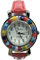 Vinciprova le Gemme di Venezia Damenuhr, Rosa, Muranoglas und antike Murrine Millefiori