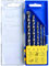 S&R Universal Drill Bit Set – Multi-Purpose Drill Bits: Brick, Tile, Metal, Wood, in Professional Quality, 5 pieces, ⌀ 4, 5, 6, 8, 10 mm