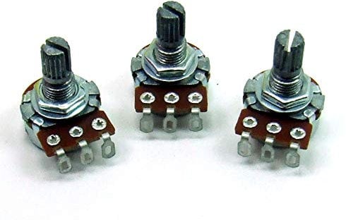 POPESQ® 3 Stk. x Potentiometer 50K Linear Kabel / 3 pcs. x Potentiometer 50K Linear Cable #A2253