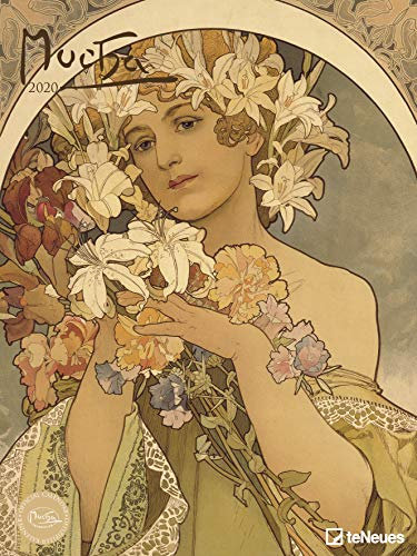 Mucha 2020 - Kunstkalender - 48x64cm - Posterkalender mit Kunst im Jugendstil