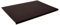 Eglooh - Talia - Gewinkelte Schreibtischunterlage Leder Dunkel Braun cm 90x60 - Modernes Design, Innenseele aus Stahl mit L-geformtem Vorderprofil und rutschfester Boden - Made in Italy