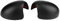 KSTE Spiegelkappen, 1 Paar Kunststoff Rückspiegelabdeckung Auto Rückspiegel Kappen Abdeckung Fit for M-i-n-i C-o-o-p-e-r R52 R50 R53 OE-489120050 (Schwarz)