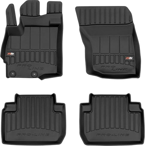 MOTOS Gummimatten Auto Fussmatte passend für Mitsubishi Outlander III 2012-2022 passt nicht für Plug-In Hybrid (PHEV) Verbessern Sie Ihren Reisekomfort mit Antirutschmatte Auto 3D- Allwetter fußmatten