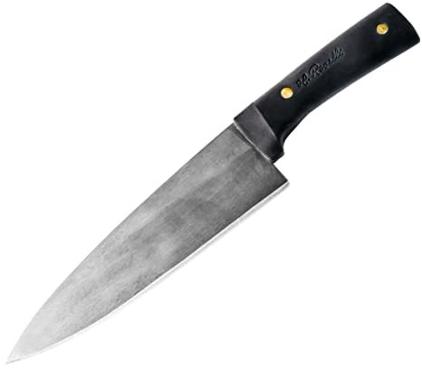 H. Roselli RW755 Kochmesser/Chefmesser ASTRID-Serie mit Silikon-Griff, UHC Carbonstahl, scharfes & sicheres Schneiden, professionelles & universelles Küchen-Messer